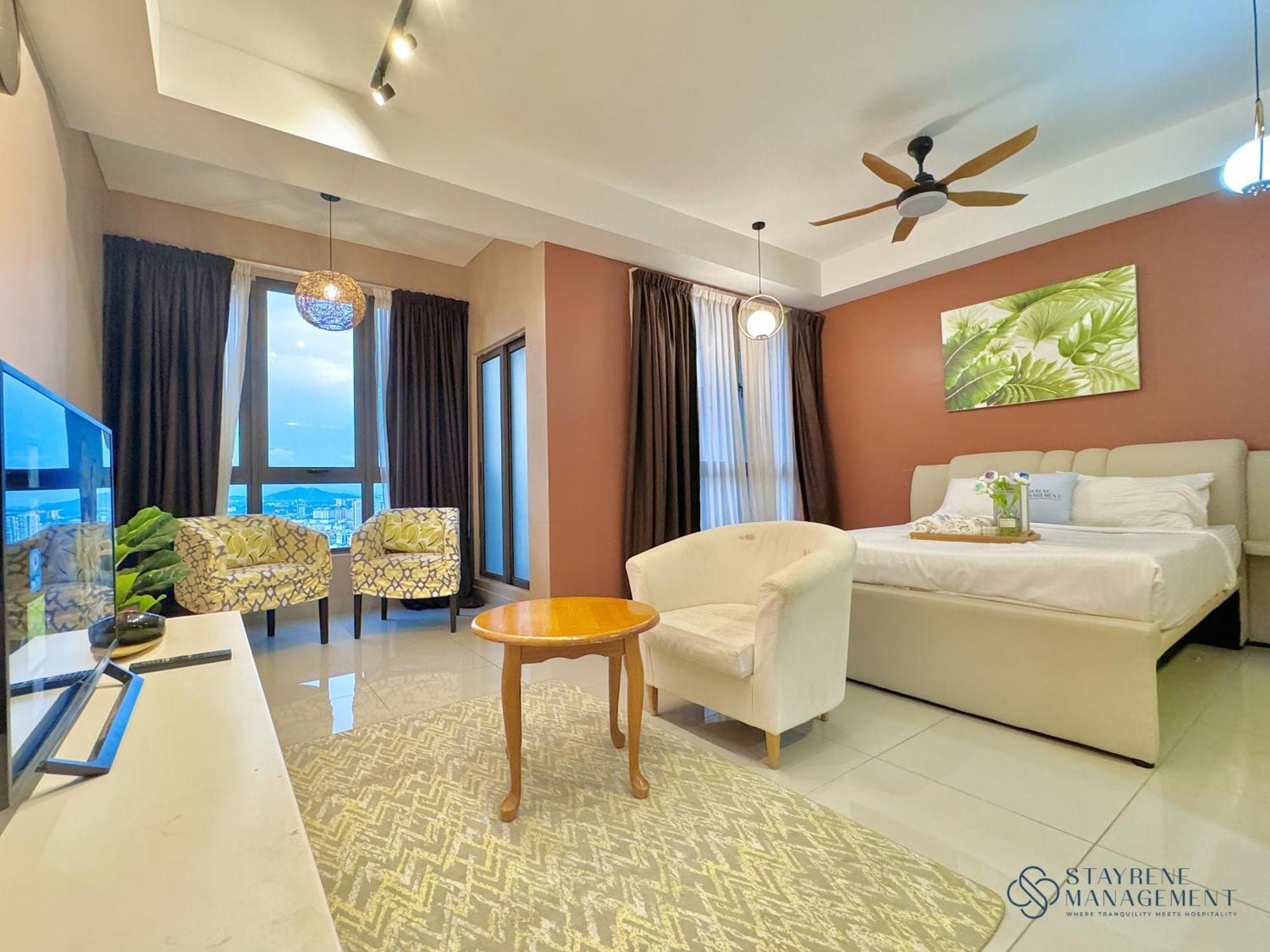 Bali Sea View Residences Melaka At Stayrene Rom bilde