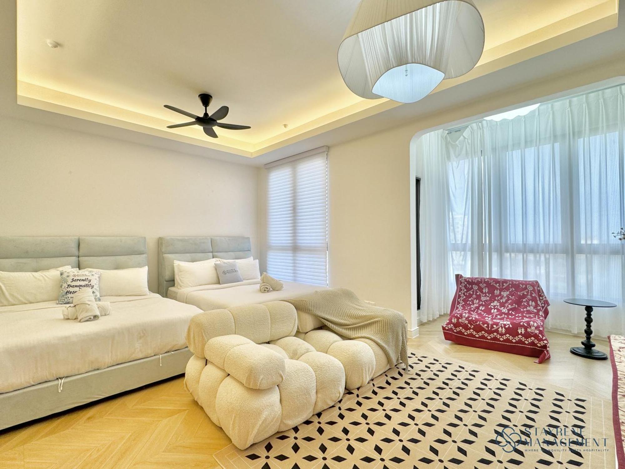 Bali Sea View Residences Melaka At Stayrene Rom bilde